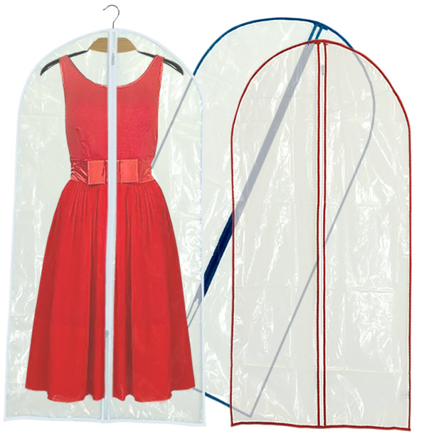 Clear PEVA Dress Cover 